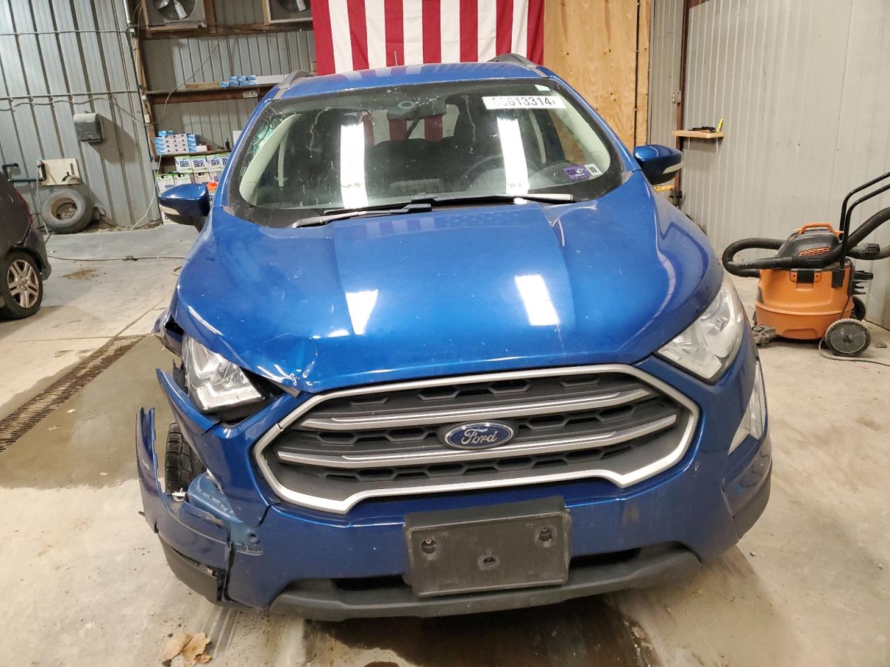 2019 Ford EcoSport VIN MAJ3S2GE8KC295151 Copart auction photo, front end / side damage thumbnail 5