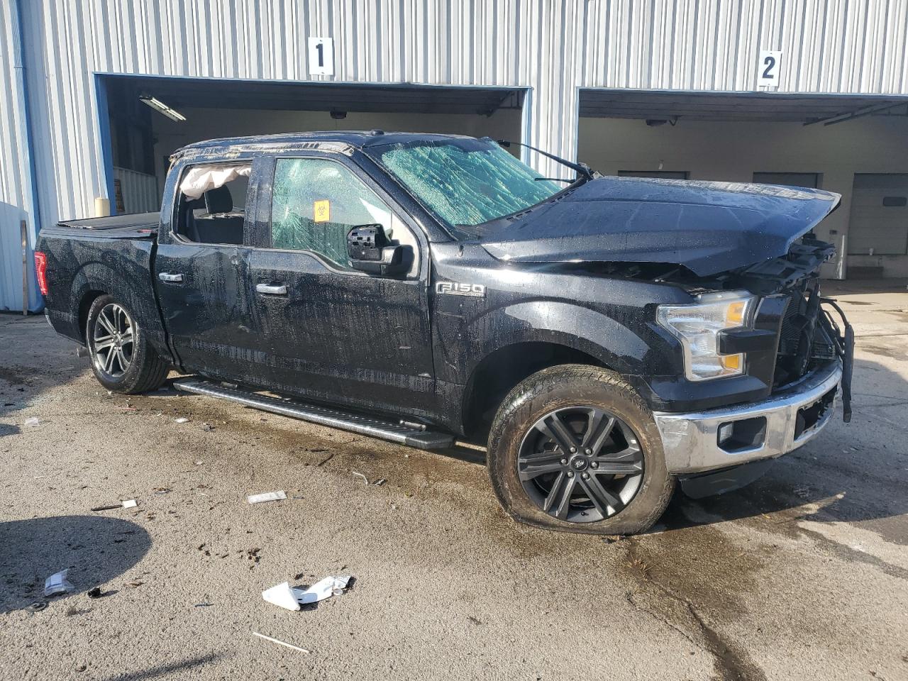 2016 Ford F-150 VIN 1FTEW1C81GKD47220 Copart auction photo, rollover damage thumbnail 4