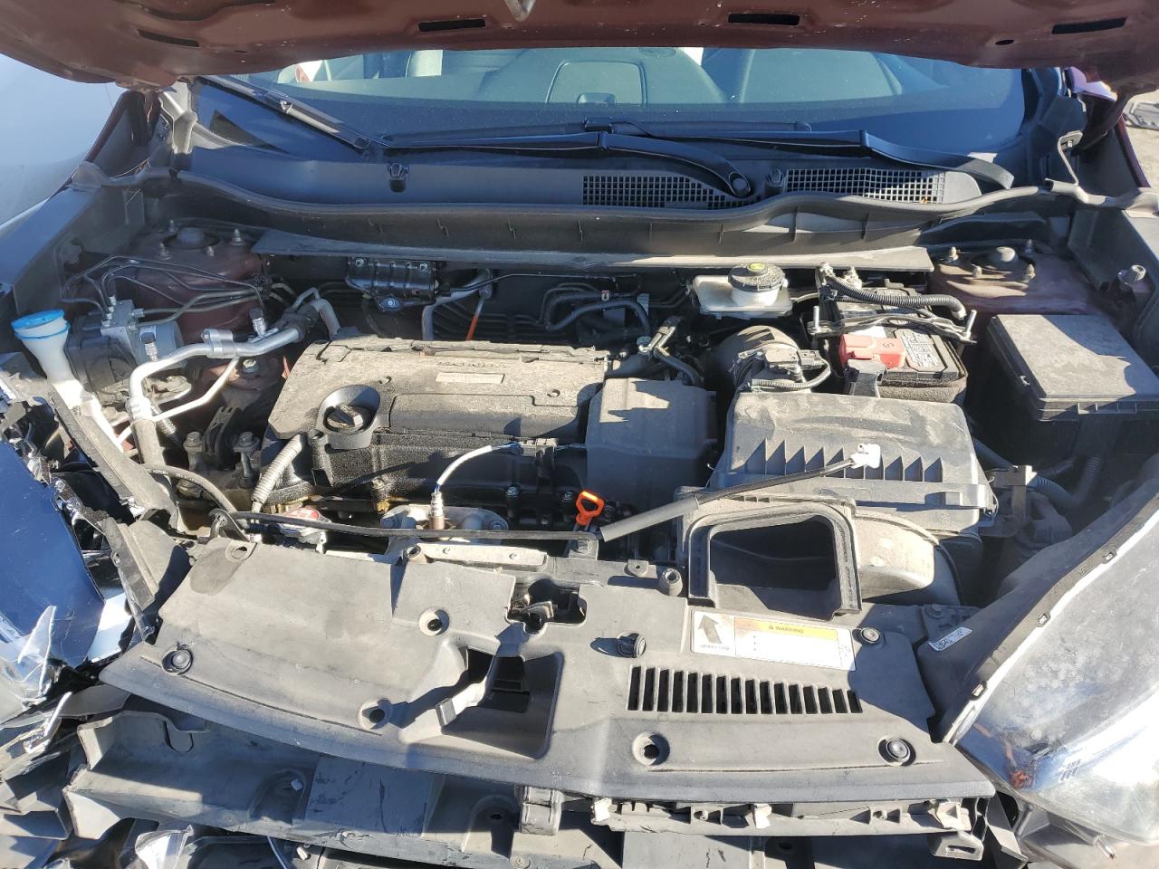 2018 Honda CR-V VIN 2HKRW6H39JH202847 Copart auction photo, all over damage thumbnail 13