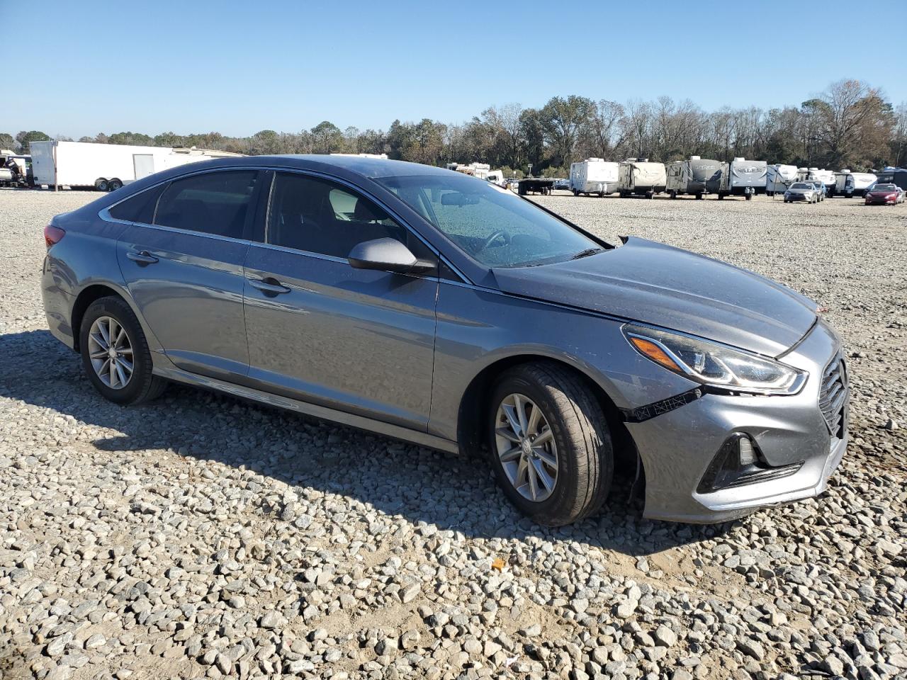2019 Hyundai Sonata VIN 5NPE24AF2KH729326 Copart auction photo, front end damage thumbnail 4
