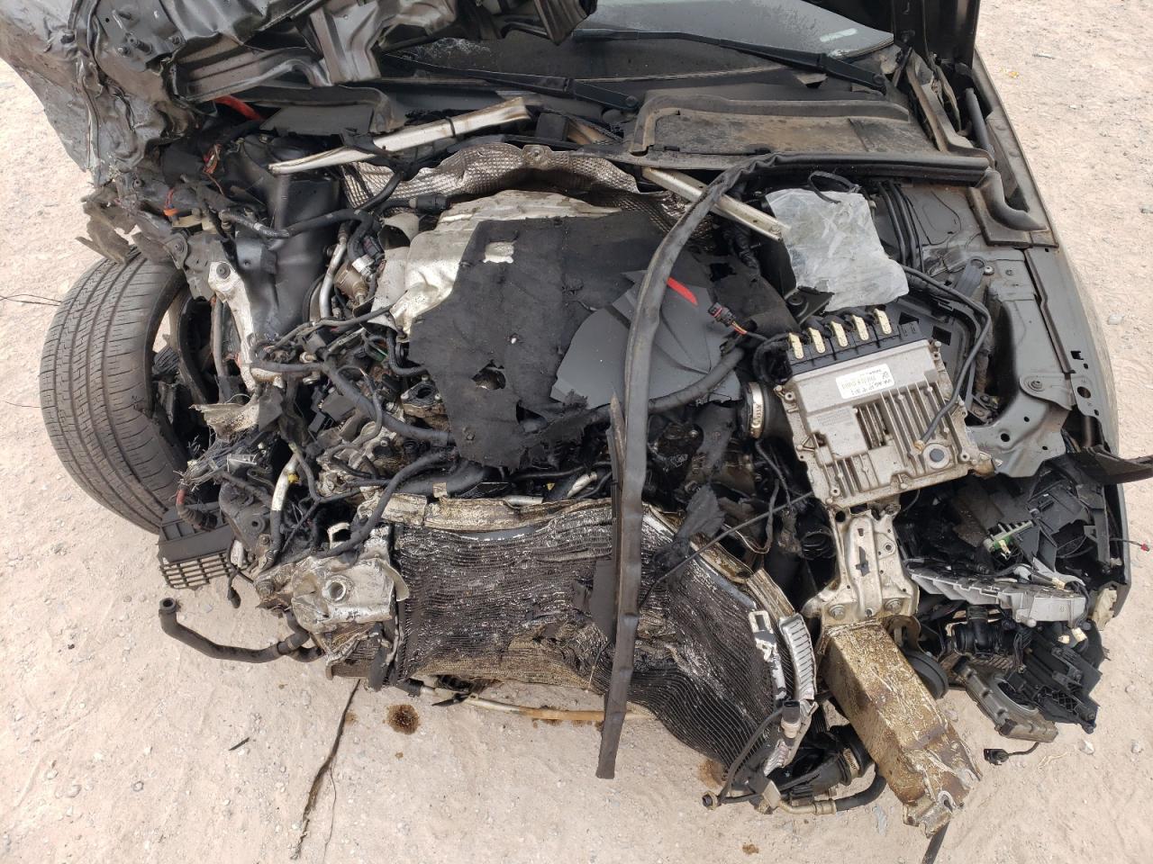 2018 Audi RS4 VIN WAUB4AF4XJA082633 Copart auction photo, front end damage thumbnail 11