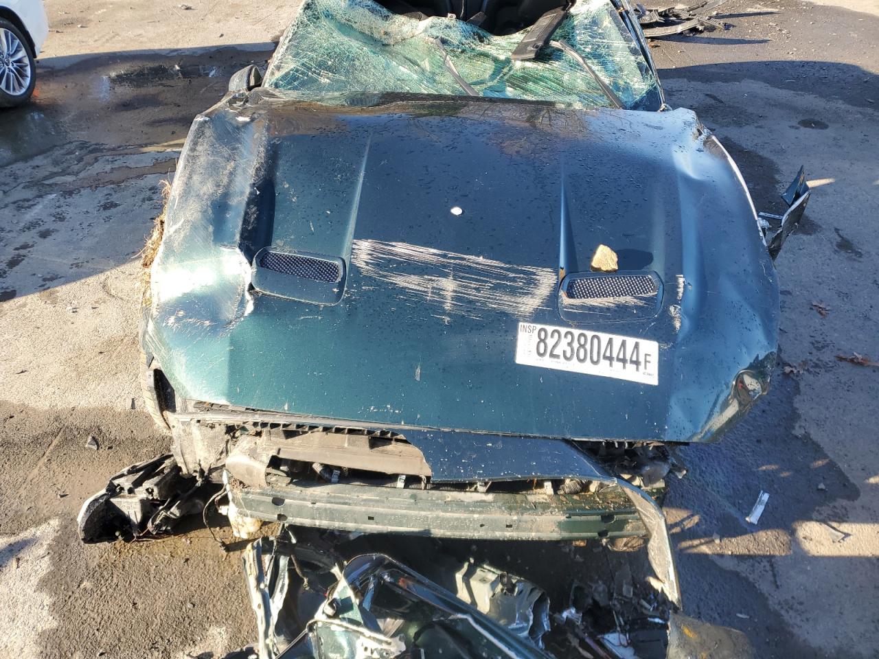 2019 Ford Mustang VIN 1FA6P8K04K5501132 Copart auction photo, all over damage thumbnail 12