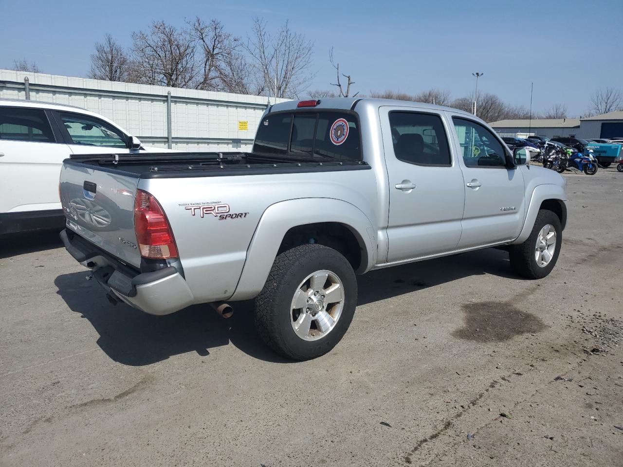 2008 Toyota Tacoma VIN 5TELU42N18Z547789 Copart auction photo, rear end damage thumbnail 3
