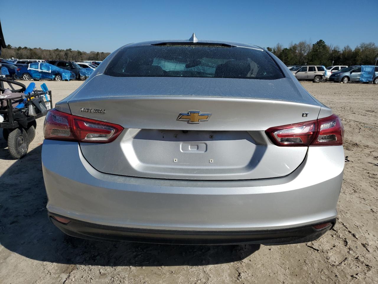 2020 Chevrolet Malibu VIN 1G1ZD5ST1LF078233 Copart auction photo, front end / side damage thumbnail 6