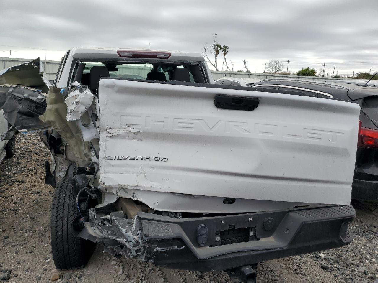 2023 Chevrolet Silverado VIN 3GCUDAED5PG260598 Copart auction photo, rear end / undercarriage damage thumbnail 6