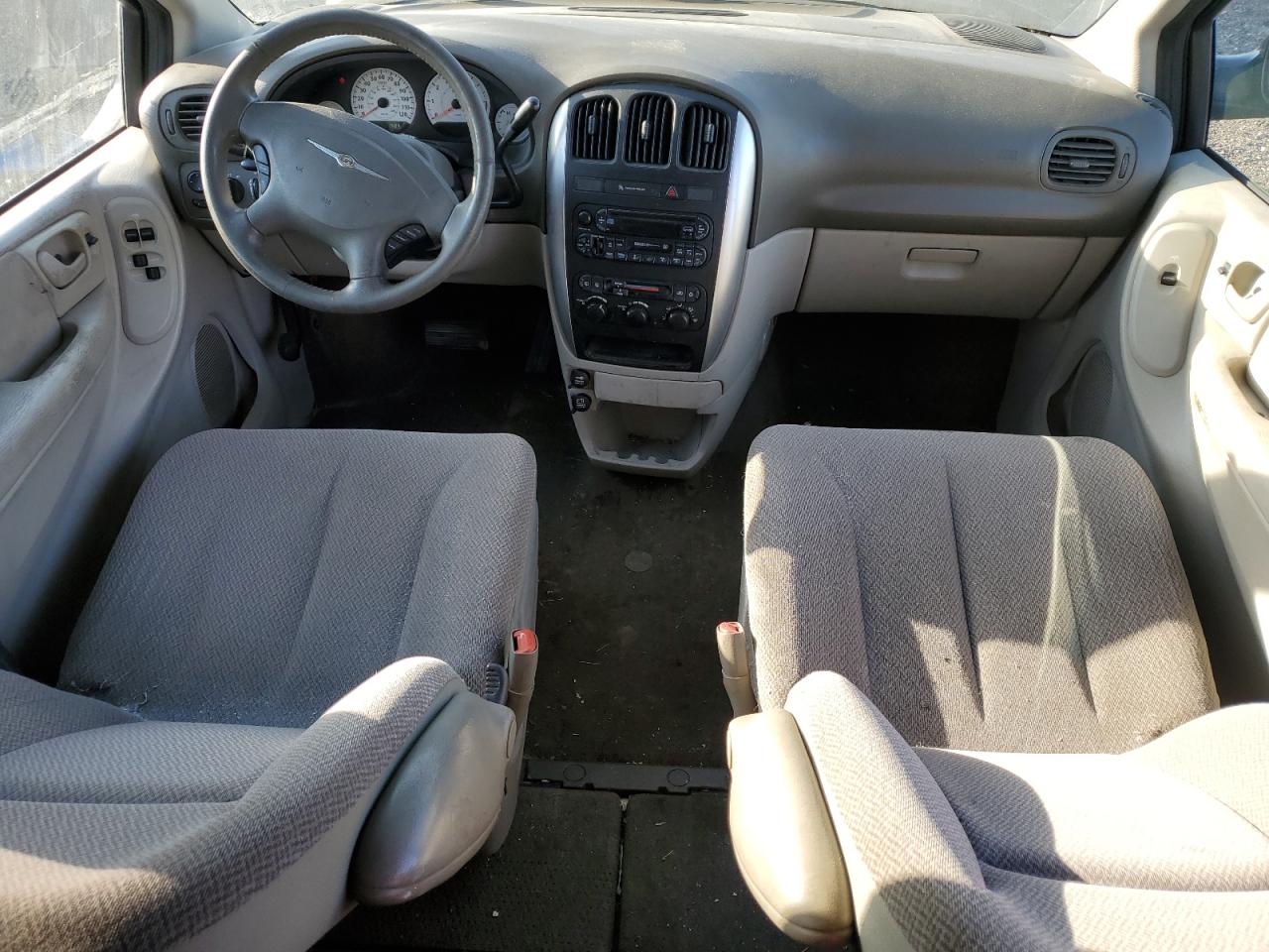 2007 Chrysler Town & Country VIN 2A4GP54L57R125033 Copart auction photo, front end / side damage thumbnail 8