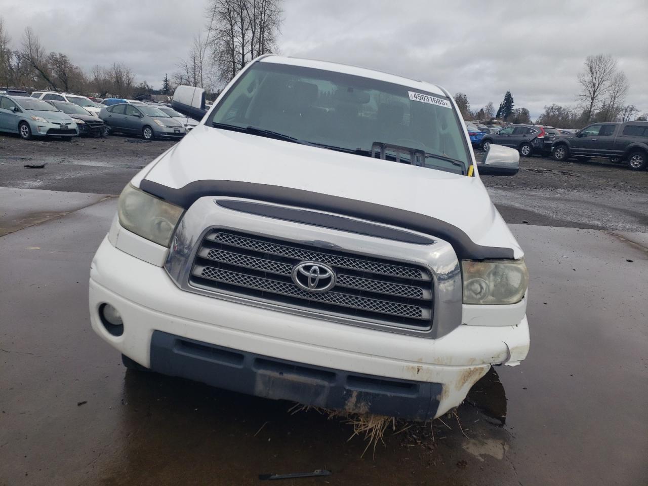2007 Toyota Tundra VIN 5TBDV58147S481769 Copart auction photo, undercarriage / front end damage thumbnail 5