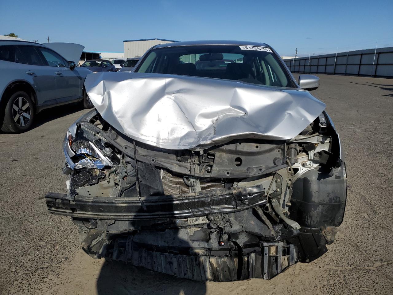 2018 Nissan Sentra VIN 3N1AB7AP7JY237534 Copart auction photo, front end damage thumbnail 5