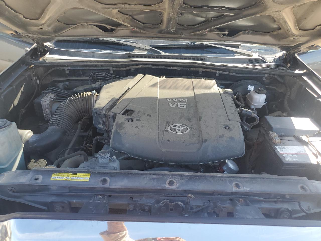 2010 Toyota Tacoma VIN 3TMKU4HN3AM023677 Copart auction photo, side damage thumbnail 11