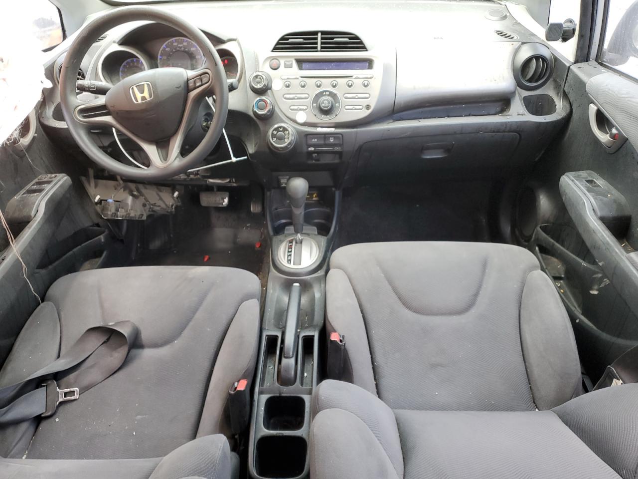 2011 Honda Fit VIN JHMGE8H34BC010284 Copart auction photo, side / front end damage thumbnail 8