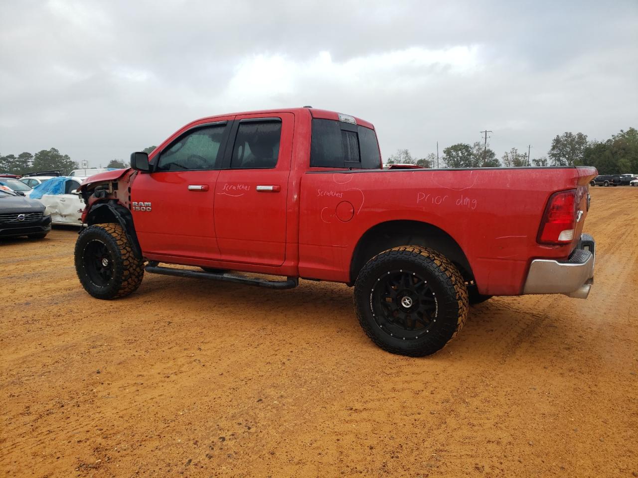 2015 RAM 1500 VIN 1C6RR7GT3FS723593 Copart auction photo, front end damage thumbnail 2