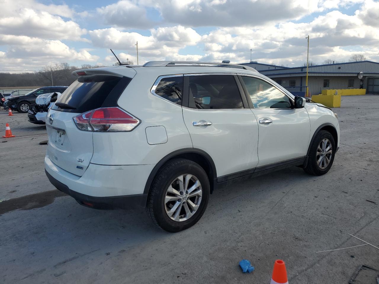 2014 Nissan Rogue VIN 5N1AT2MT3EC756466 Copart auction photo, front end damage thumbnail 3