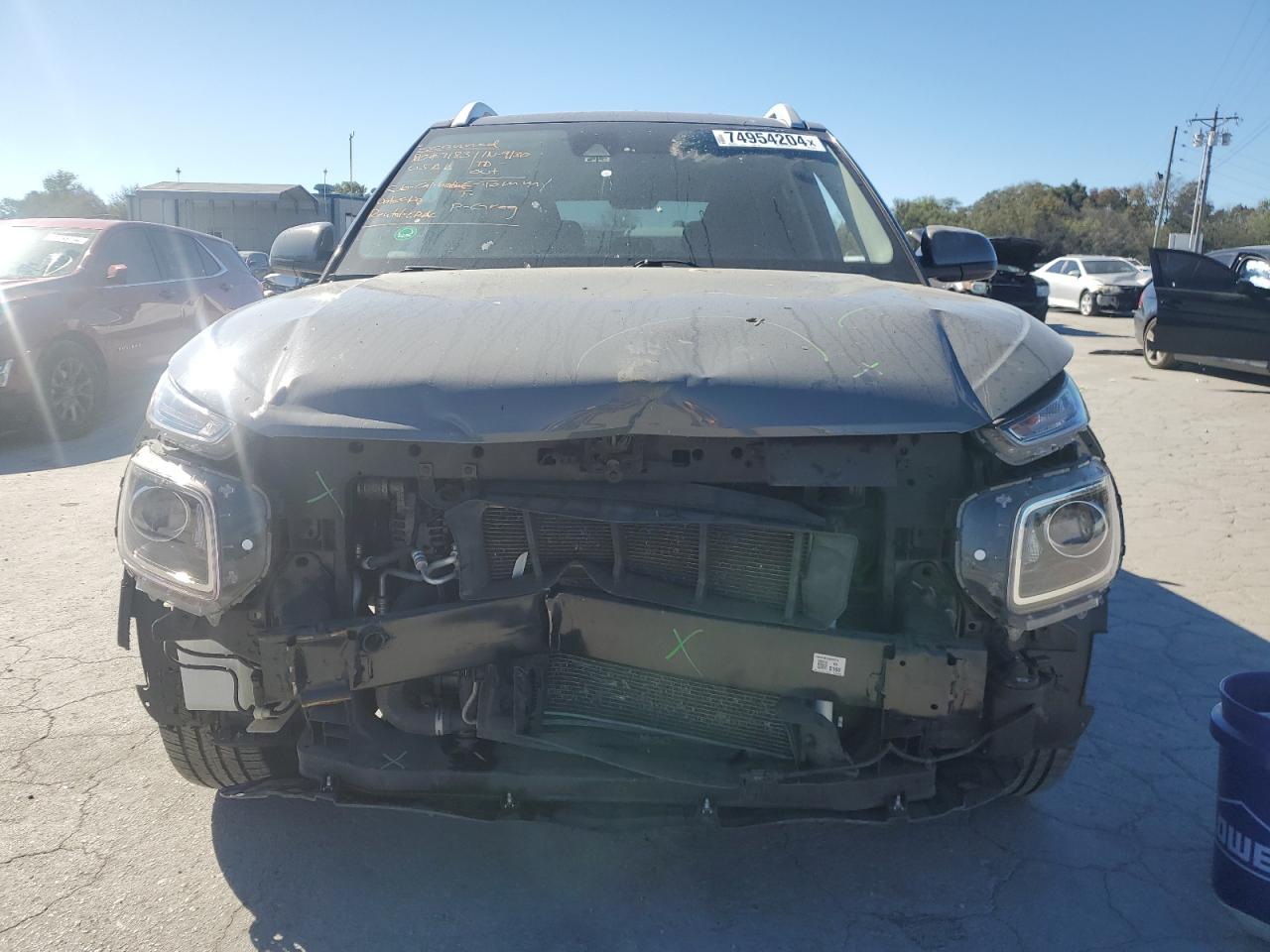 2021 Hyundai Venue VIN KMHRC8A35MU098569 Copart auction photo, front end / minor dent/scratches damage thumbnail 5