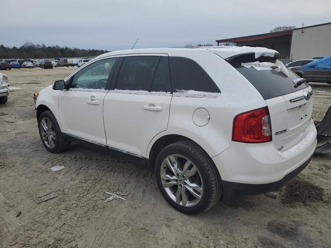 2013 Ford Edge VIN 2FMDK3KC1DBE02517 Copart auction photo, front end damage thumbnail 2