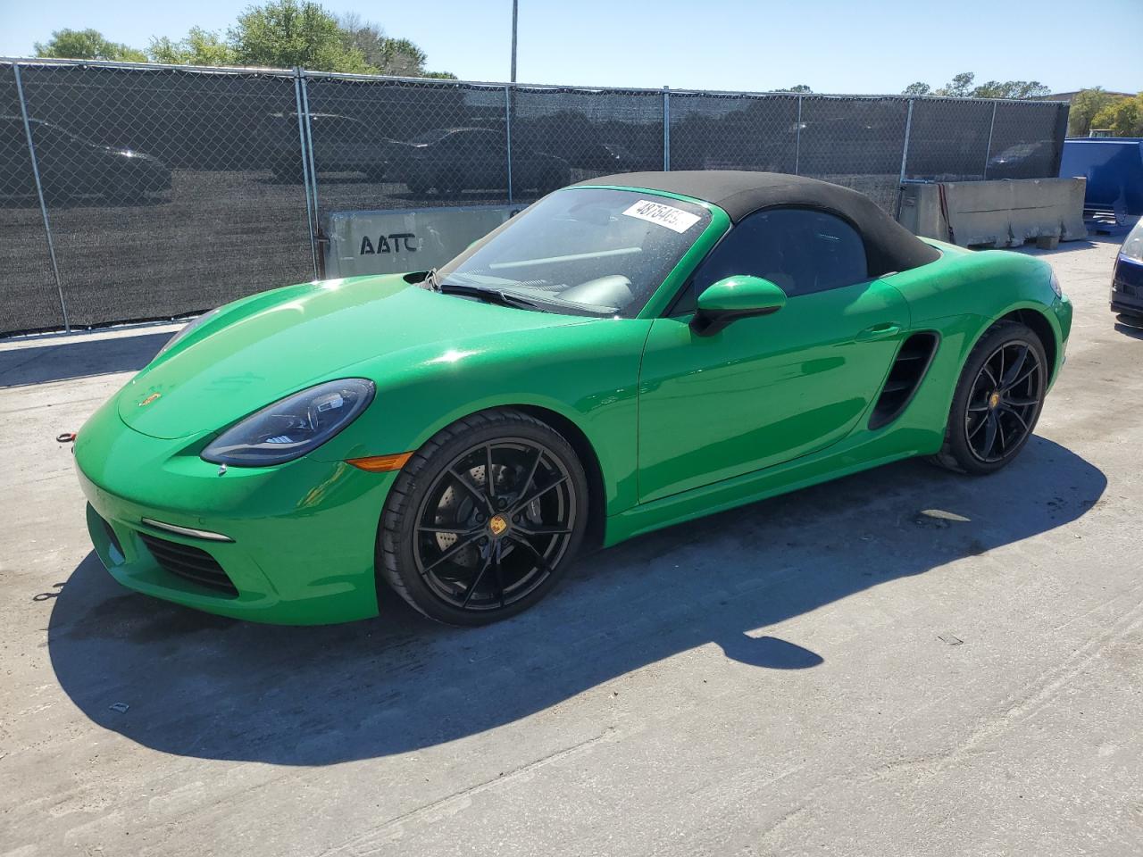 2022 Porsche Boxster VIN WP0CA2A82NS205146 - Copart auction photo