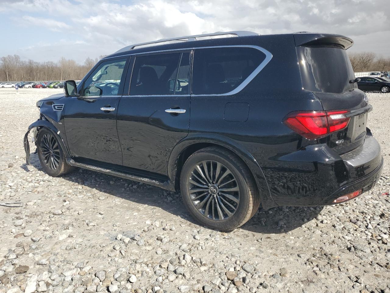 2020 Infiniti QX80 VIN JN8AZ2NE2L9252816 Copart auction photo, front end damage thumbnail 2