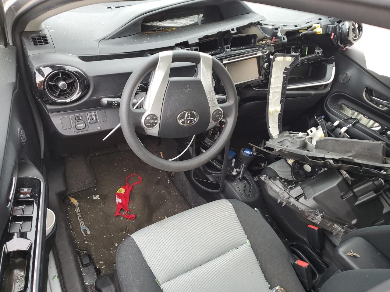 2016 Toyota Prius VIN JTDKDTB39G1137657 Copart auction photo, all over damage thumbnail 8