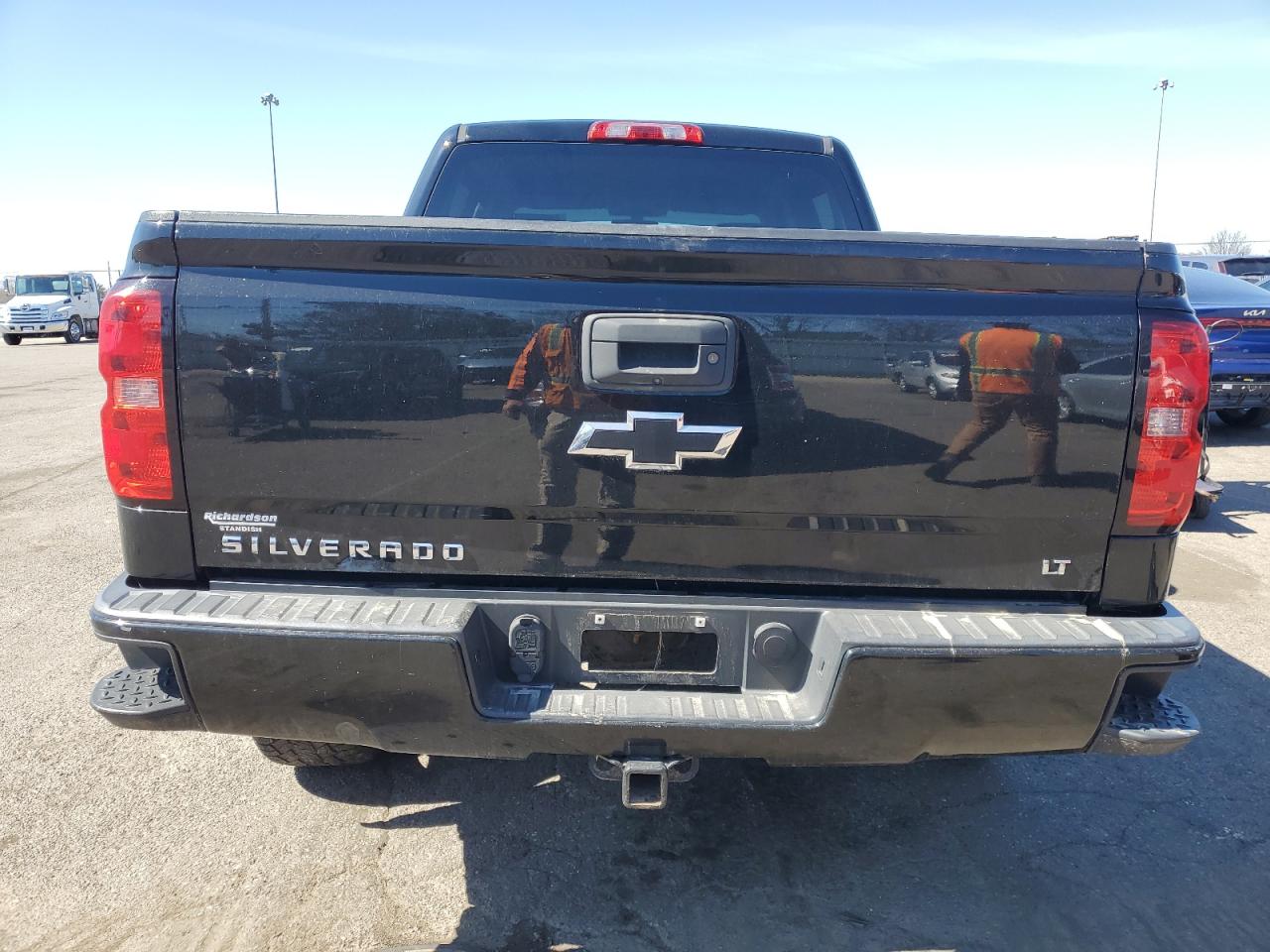2017 Chevrolet Silverado VIN 3GCUKREC7HG230077 Copart auction photo, front end / undercarriage damage thumbnail 6
