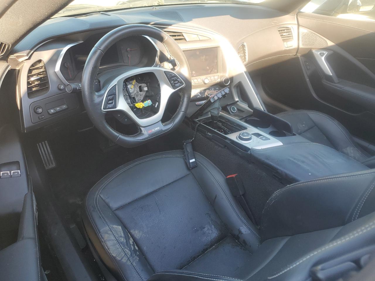 2016 Chevrolet Corvette VIN 1G1YP2D63G5600462 Copart auction photo, stripped damage thumbnail 8