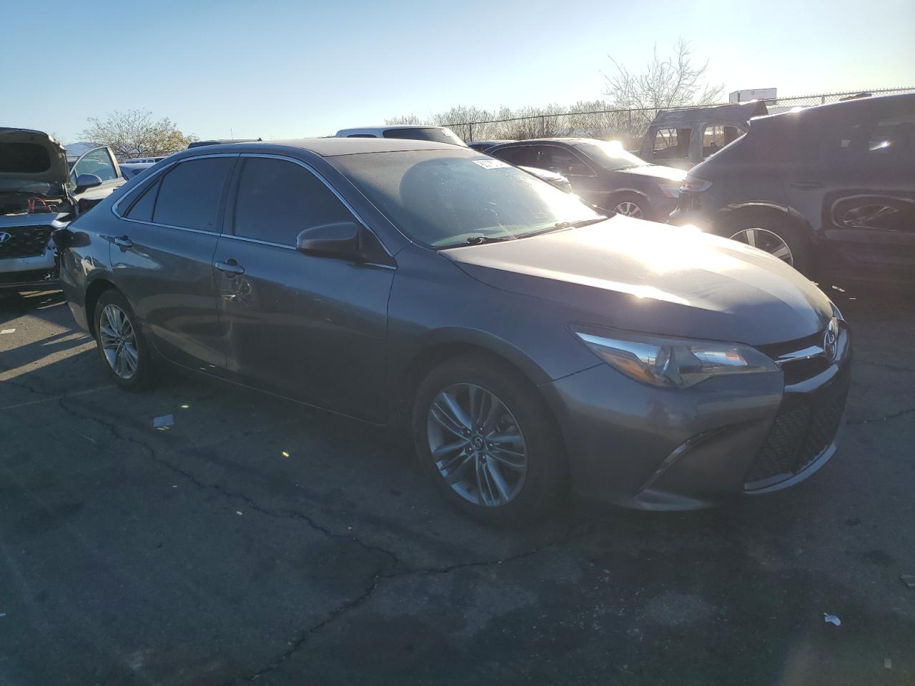 2016 Toyota Camry VIN 4T1BF1FK4GU509755 Copart auction photo, rear end damage thumbnail 4