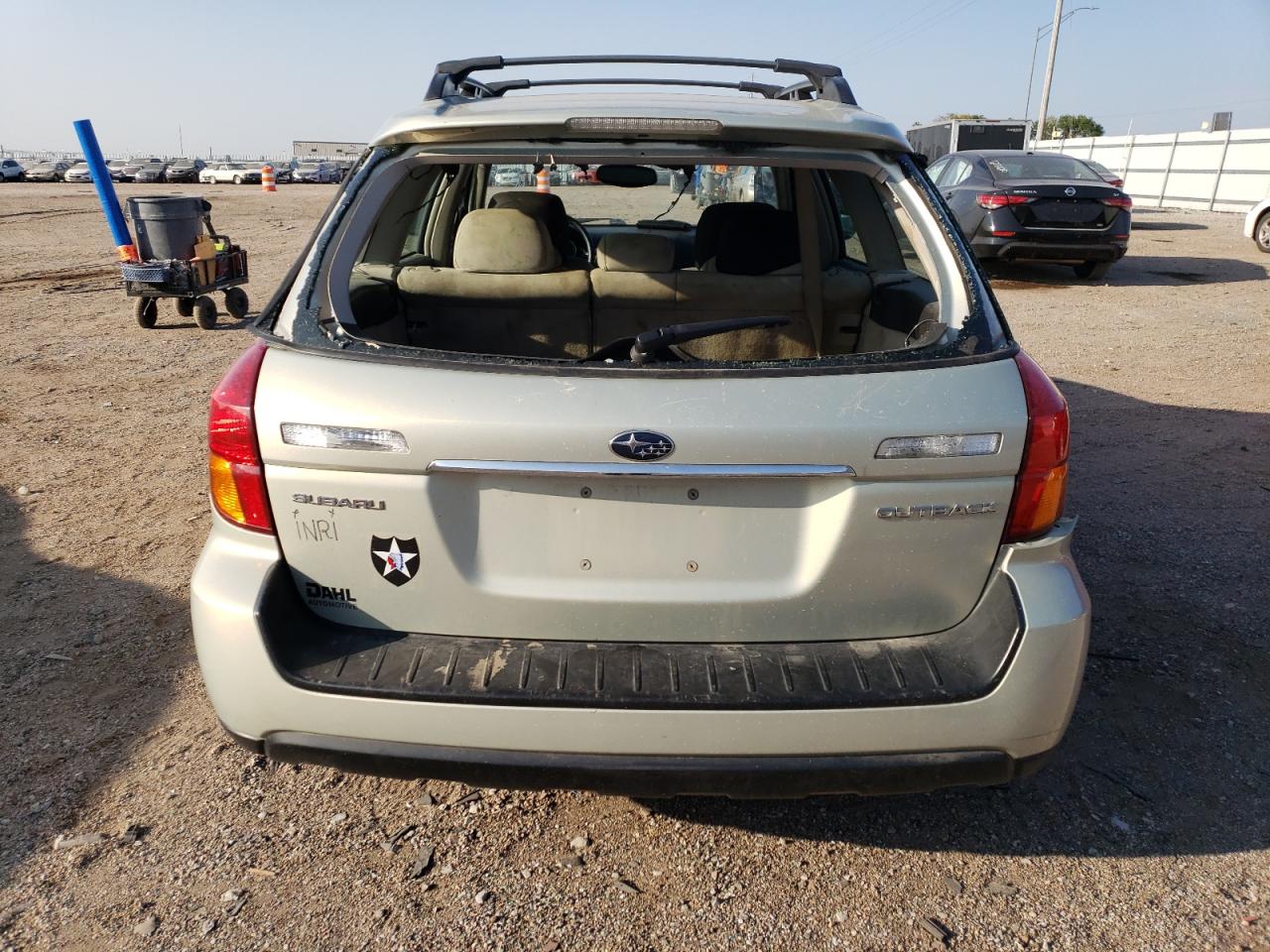 2006 Subaru Legacy VIN 4S4BP61C967332370 Copart auction photo, all over damage thumbnail 6