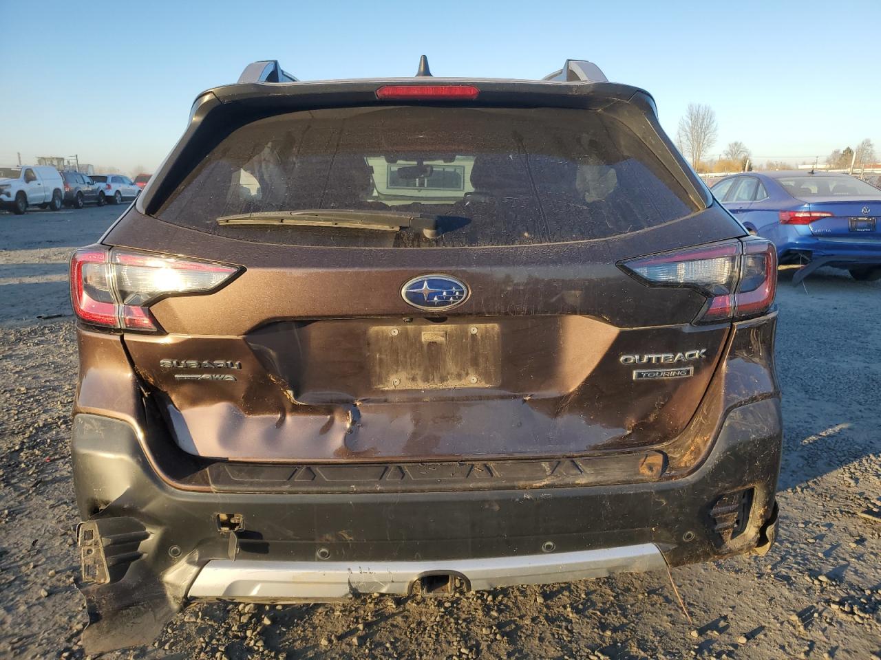2021 Subaru Outback VIN 4S4BTAPC9M3128436 Copart auction photo, rollover damage thumbnail 6