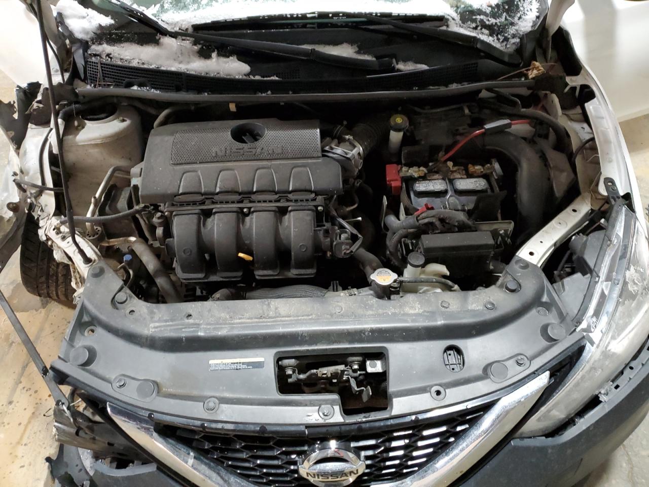 2016 Nissan Sentra VIN 3N1AB7AP9GY230075 Copart auction photo, front end / undercarriage damage thumbnail 12