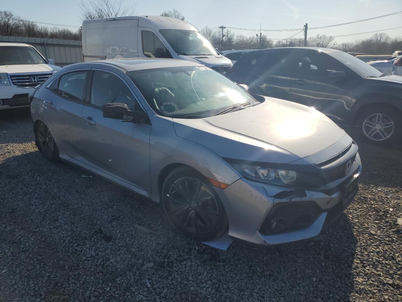 2018 Honda Civic VIN SHHFK7H78JU415213 Copart auction photo, front end / rear end damage thumbnail 4