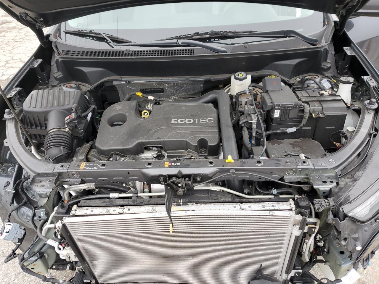 2022 Chevrolet Equinox VIN 3GNAXHEV3NS246650 Copart auction photo, front end / rear end damage thumbnail 12