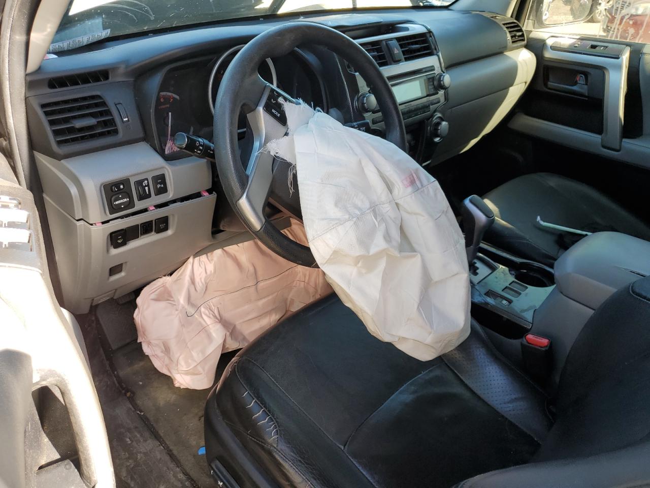 2013 Toyota 4Runner VIN JTEBU5JR5D5120453 Copart auction photo, front end / frame damage damage thumbnail 8