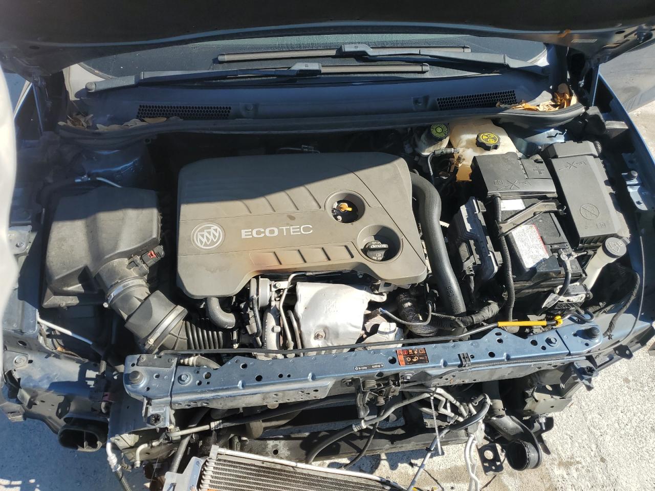 2016 Buick Cascada VIN W04WT3N50GG038315 Copart auction photo, front end damage thumbnail 11
