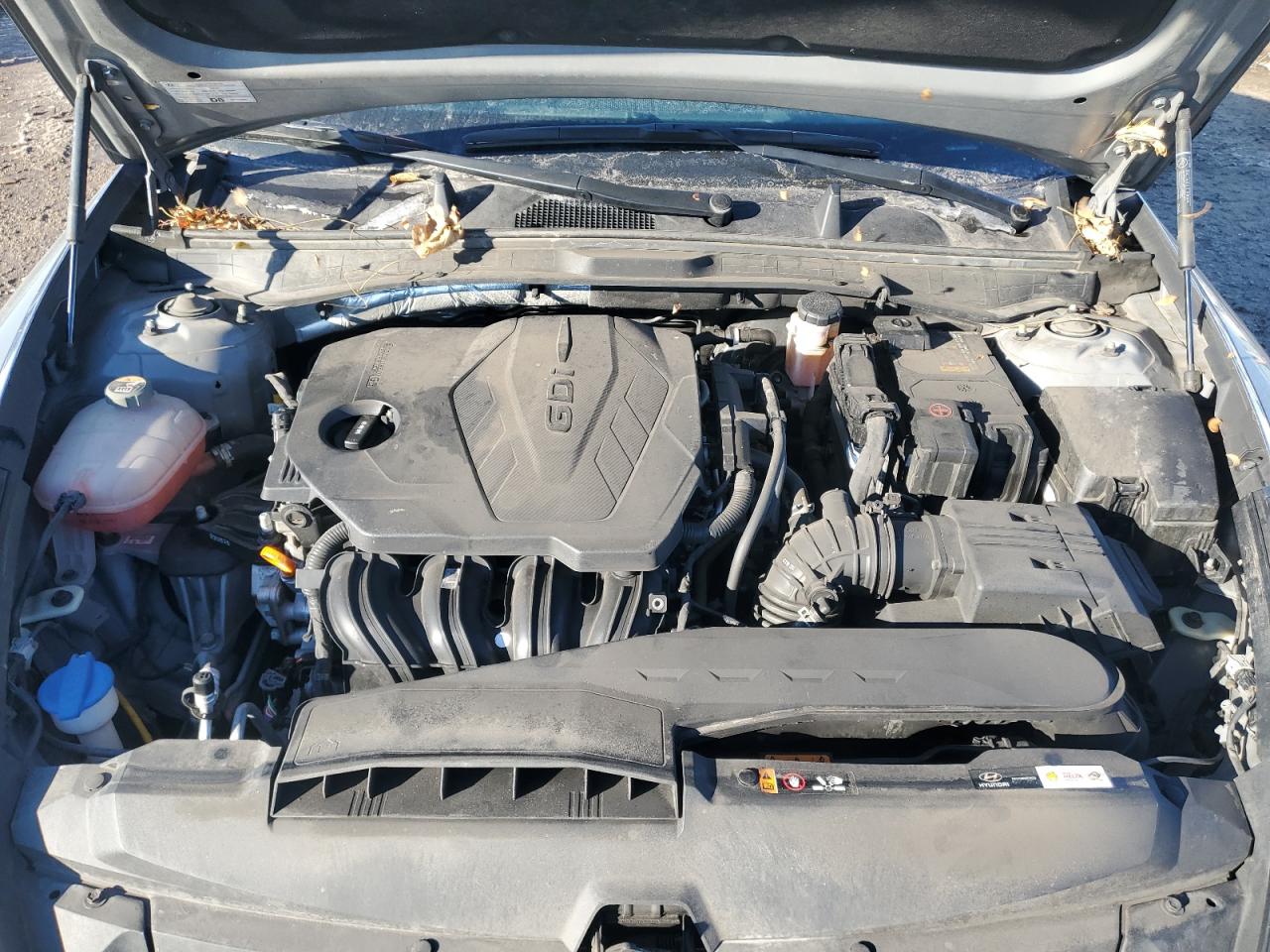 2022 Hyundai Sonata VIN KMHL64JA6NA235364 Copart auction photo, all over damage thumbnail 12
