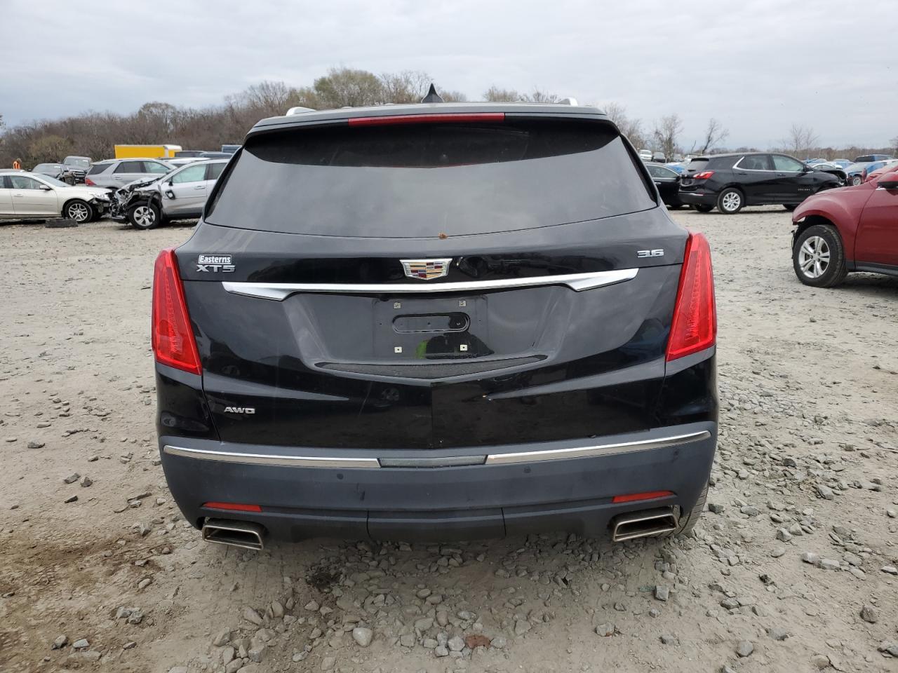 2019 Cadillac XT5 VIN 1GYKNDRS5KZ292050 Copart auction photo, front end / side damage thumbnail 6
