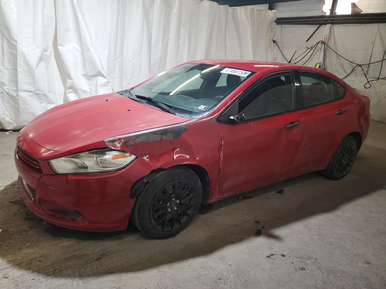 2013 Dodge Dart VIN 1C3CDFAAXDD105398