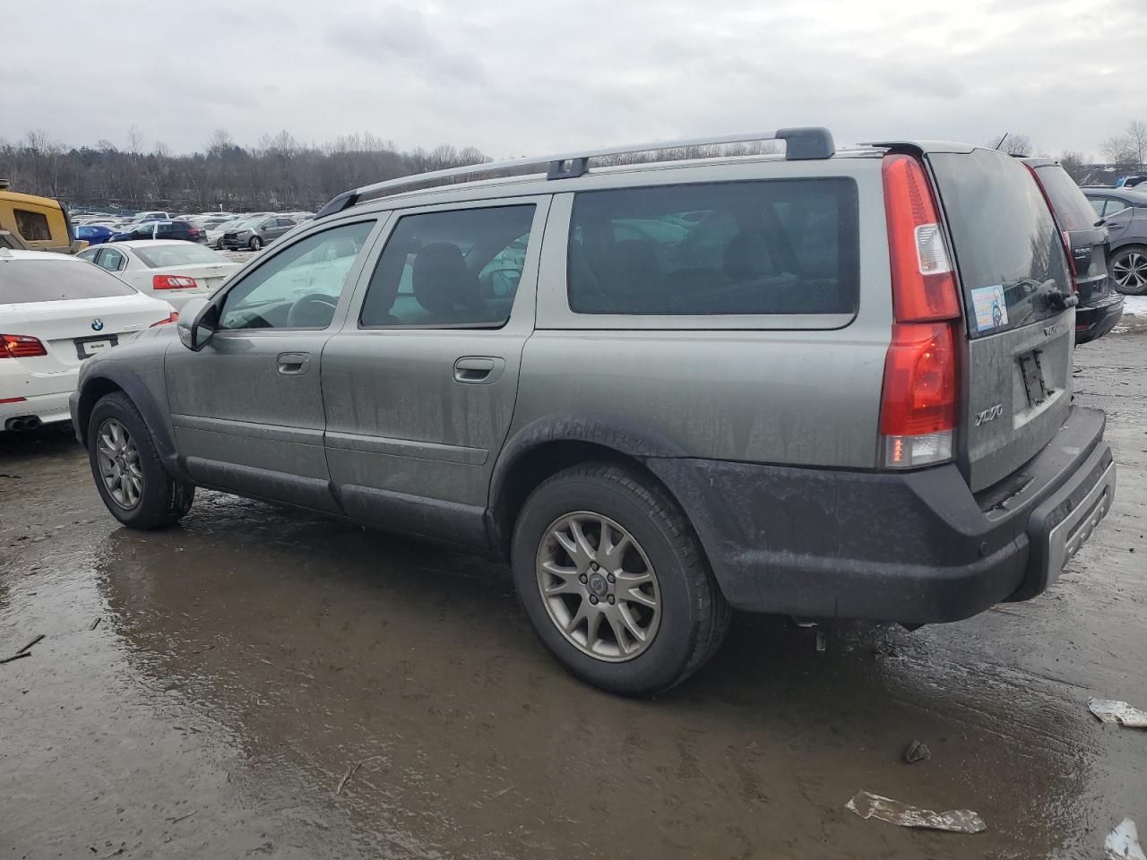 2007 Volvo XC70 VIN YV4SZ592571283514 Copart auction photo, side / rear end damage thumbnail 2
