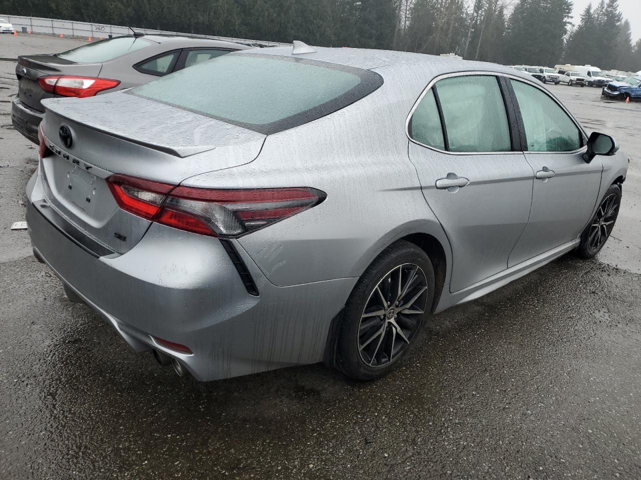 2024 Toyota Camry VIN 4T1T11AKXRU856293 Copart auction photo, front end / rear end damage thumbnail 3