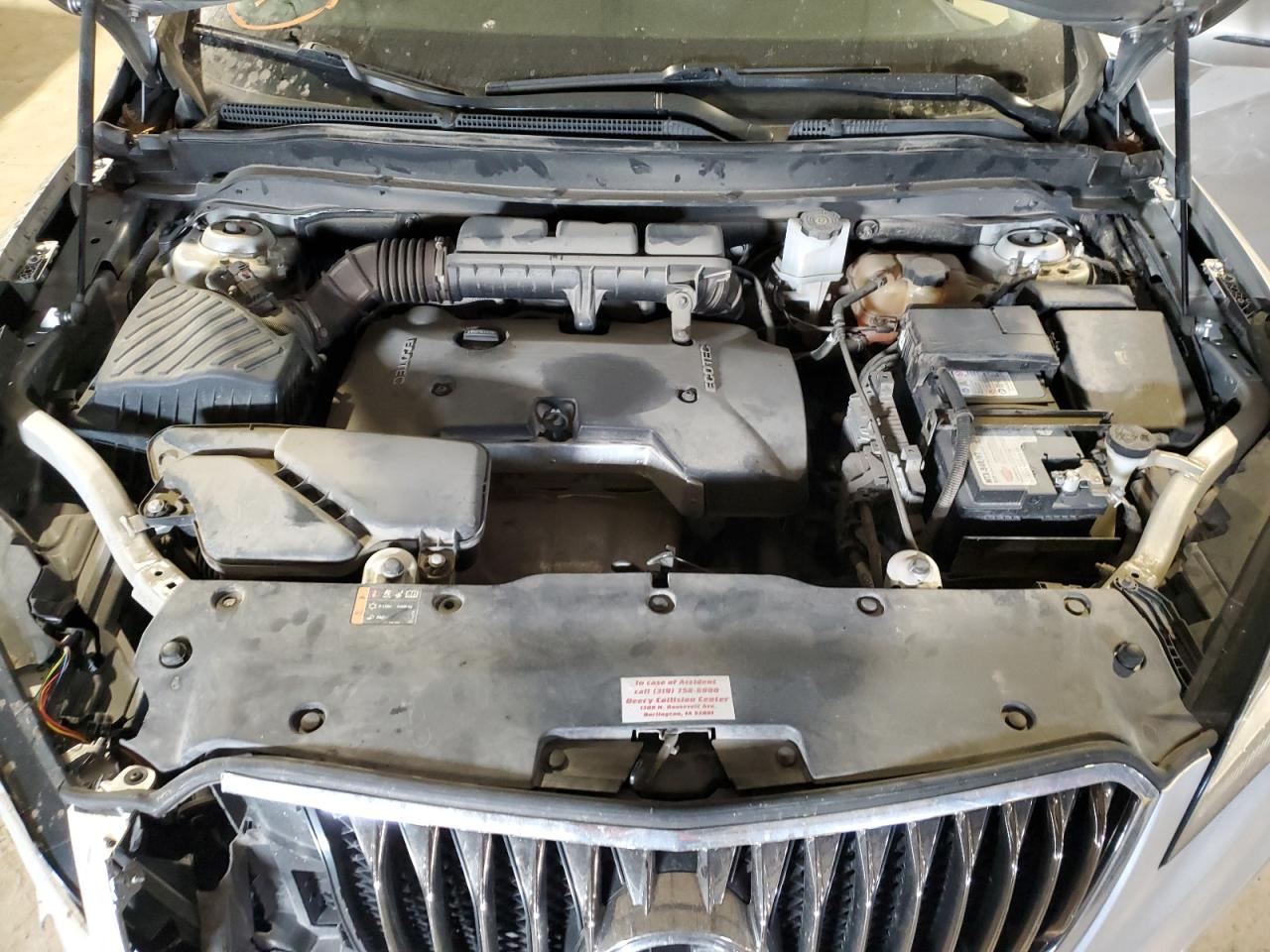2018 Buick Envision VIN LRBFX1SAXJD010268 Copart auction photo, front end / minor dent/scratches damage thumbnail 12