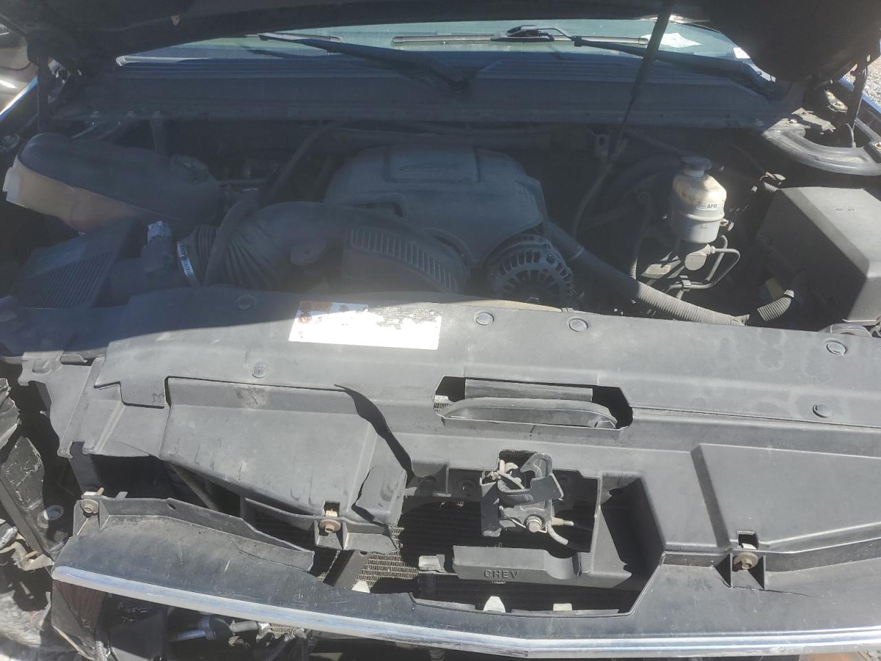 2011 Chevrolet Avalanche VIN 3GNMCFE05BG388885 Copart auction photo, front end / side damage thumbnail 12