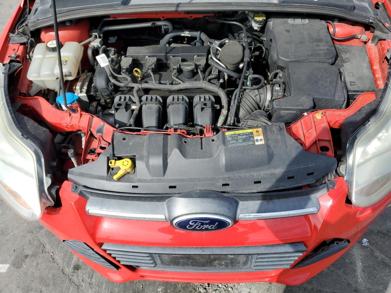 2012 Ford Focus VIN 1FAHP3K23CL373167 Copart auction photo, front end damage thumbnail 11