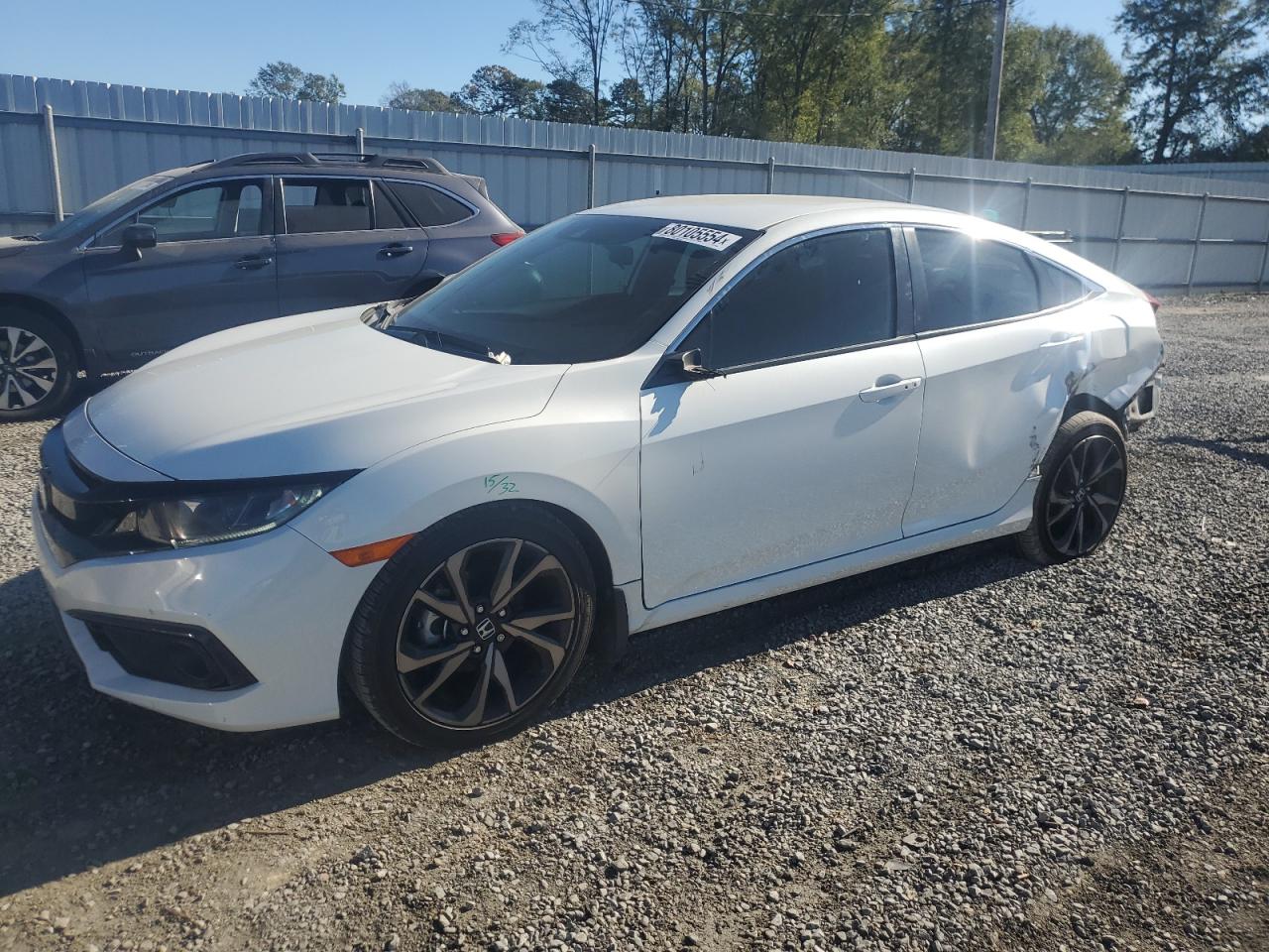 2020 Honda Civic VIN 2HGFC2F88LH508325