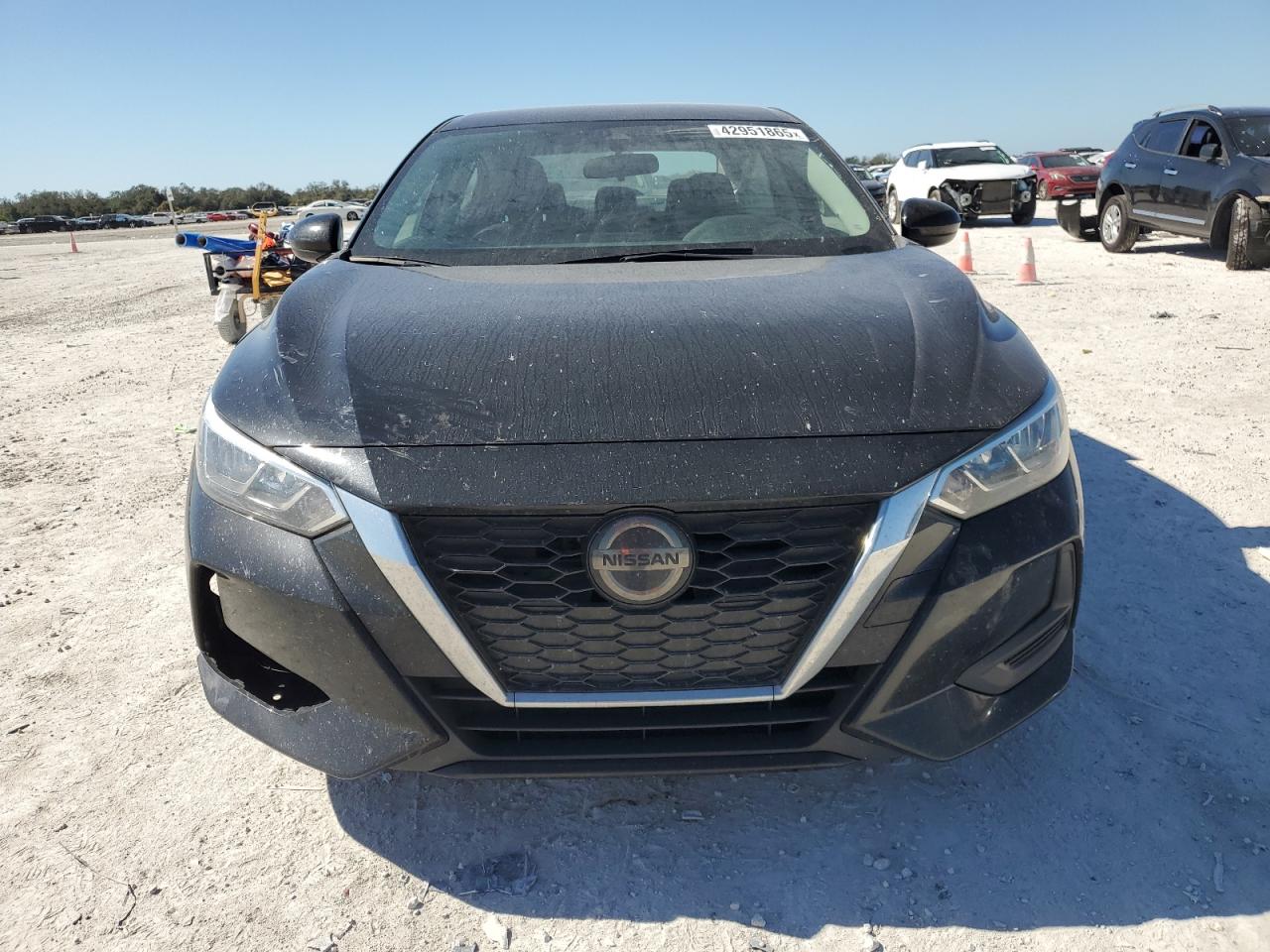 2021 Nissan Sentra VIN 3N1AB8BV3MY248389 Copart auction photo, side / rear end damage thumbnail 5