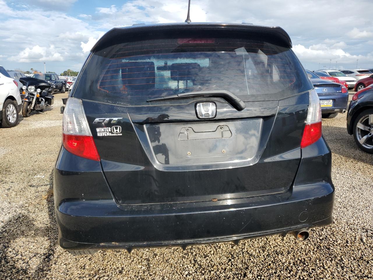2011 Honda Fit VIN JHMGE8G53BC018475 Copart auction photo, water/flood / side damage thumbnail 6