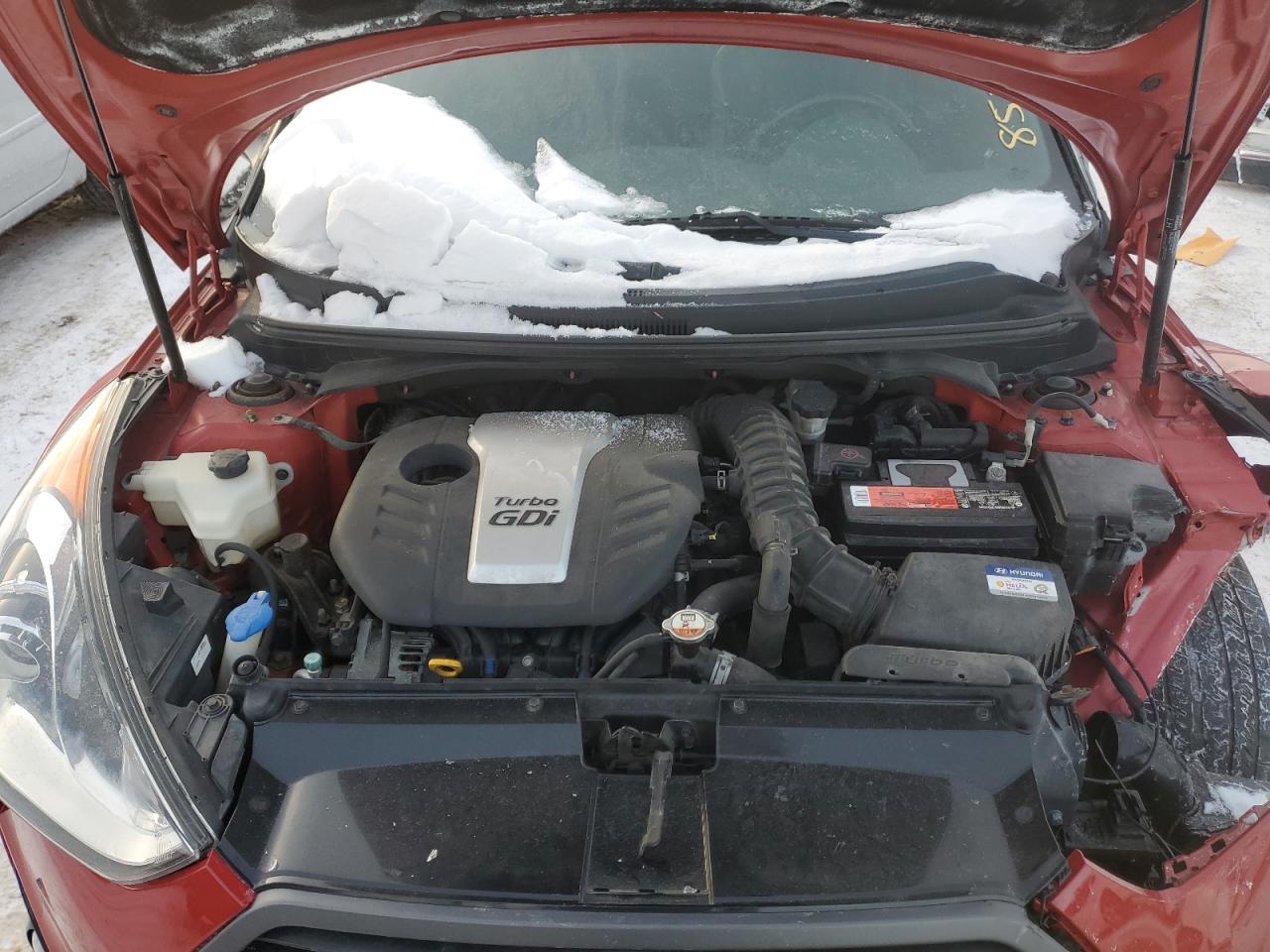 2016 Hyundai Veloster VIN KMHTC6AEXGU260955 Copart auction photo, front end / minor dent/scratches damage thumbnail 11