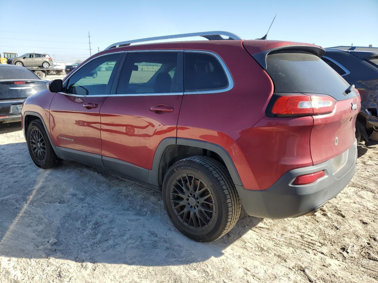 2014 Jeep Grand Cherokee VIN 1C4PJLCS0EW267010 Copart auction photo, minor dent/scratches damage thumbnail 2