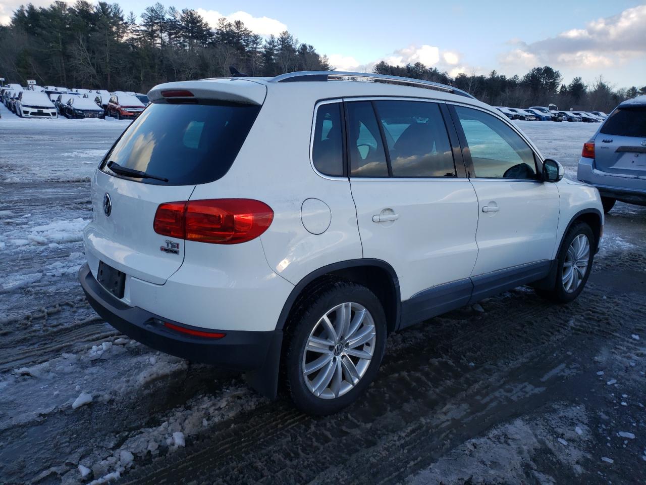 2016 Volkswagen Tiguan VIN WVGBV7AX7GW539698 Copart auction photo, water/flood damage thumbnail 3