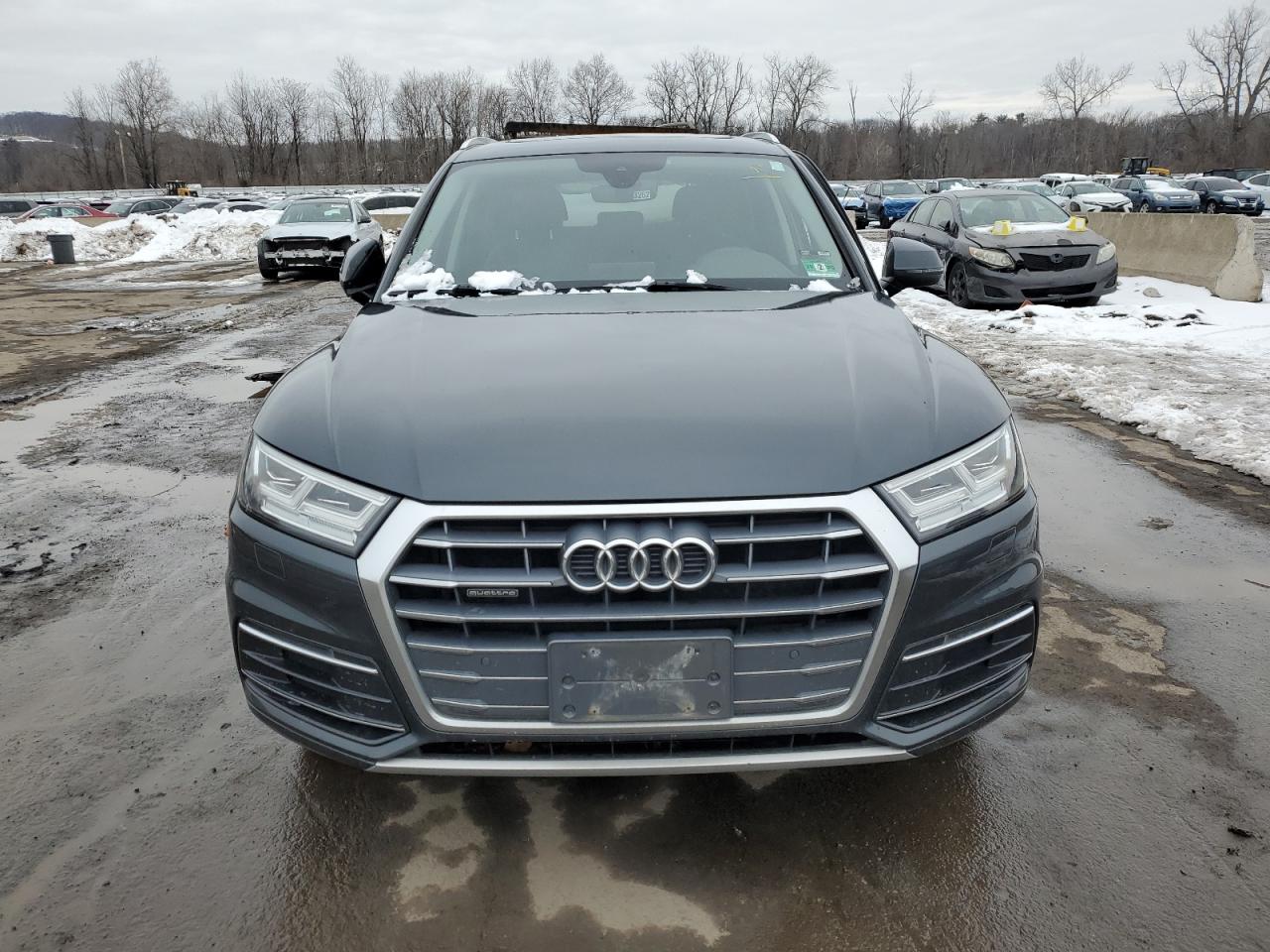 2018 Audi Q5 VIN WA1BNAFY1J2138482 Copart auction photo, side damage thumbnail 5