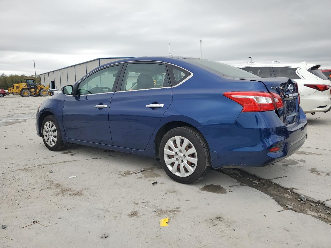 2017 Nissan Sentra VIN 3N1AB7AP1HY384135 Copart auction photo, minor dent/scratches damage thumbnail 2