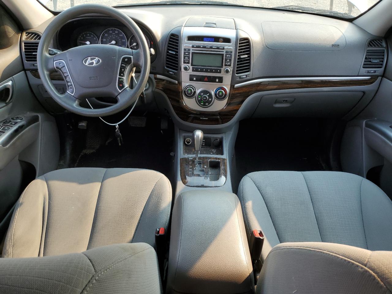 2012 Hyundai Santa Fe VIN 5XYZGDAB5CG113094 Copart auction photo, front end / side damage thumbnail 8