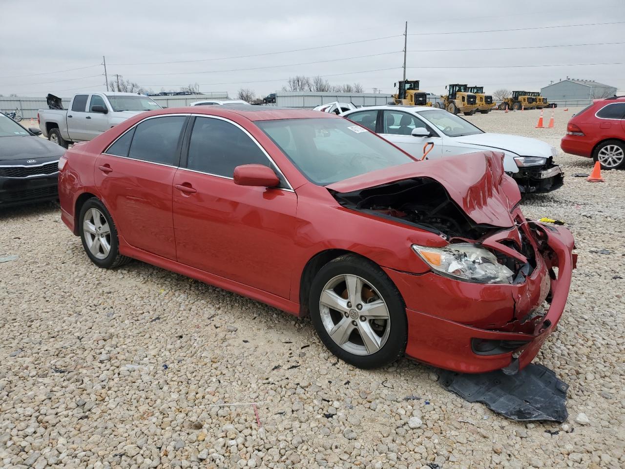 2011 Toyota Camry VIN 4T1BF3EK6BU732174 Copart auction photo, front end damage thumbnail 4