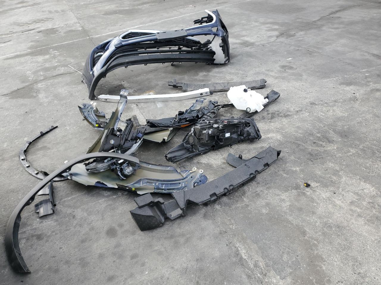 2023 Toyota Highlander VIN 5TDKDRBH4PS500853 Copart auction photo, front end damage thumbnail 15